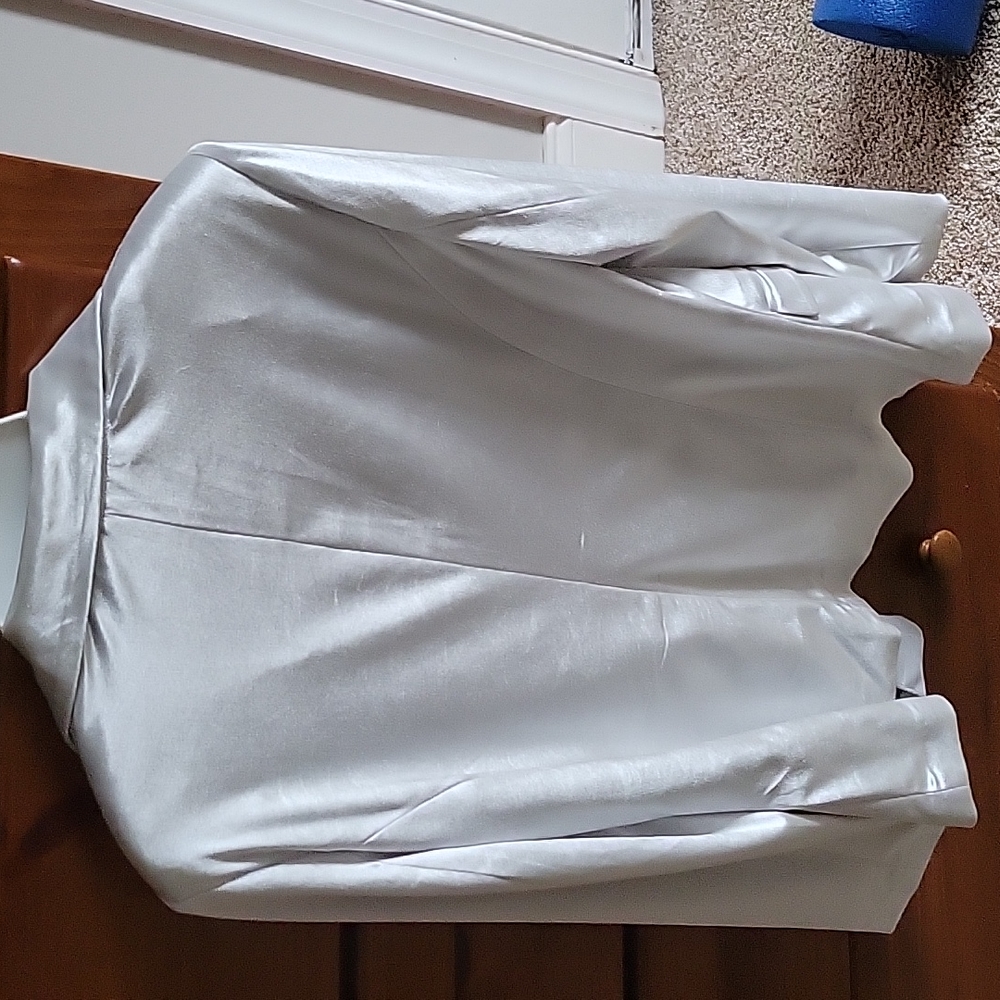Silver Metallic Jacket - image 4